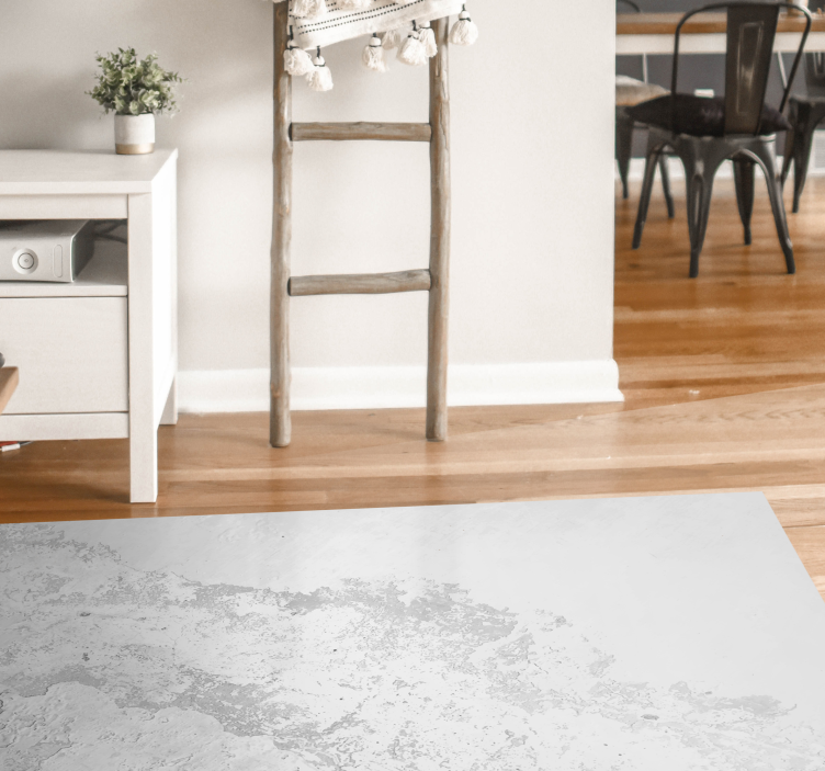 Soft Grey Texture marble vinyl rug - TenStickers