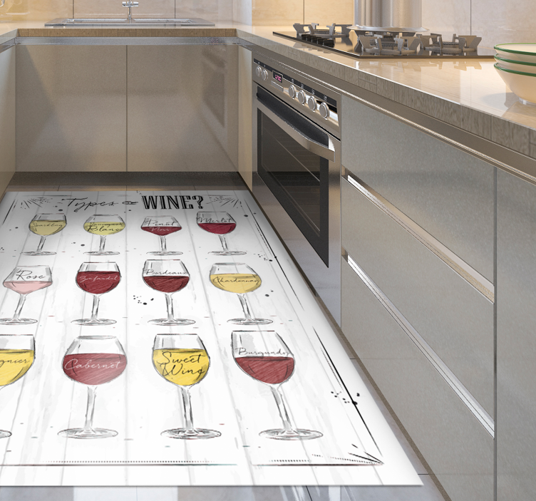 type of wines red custom rug - TenStickers