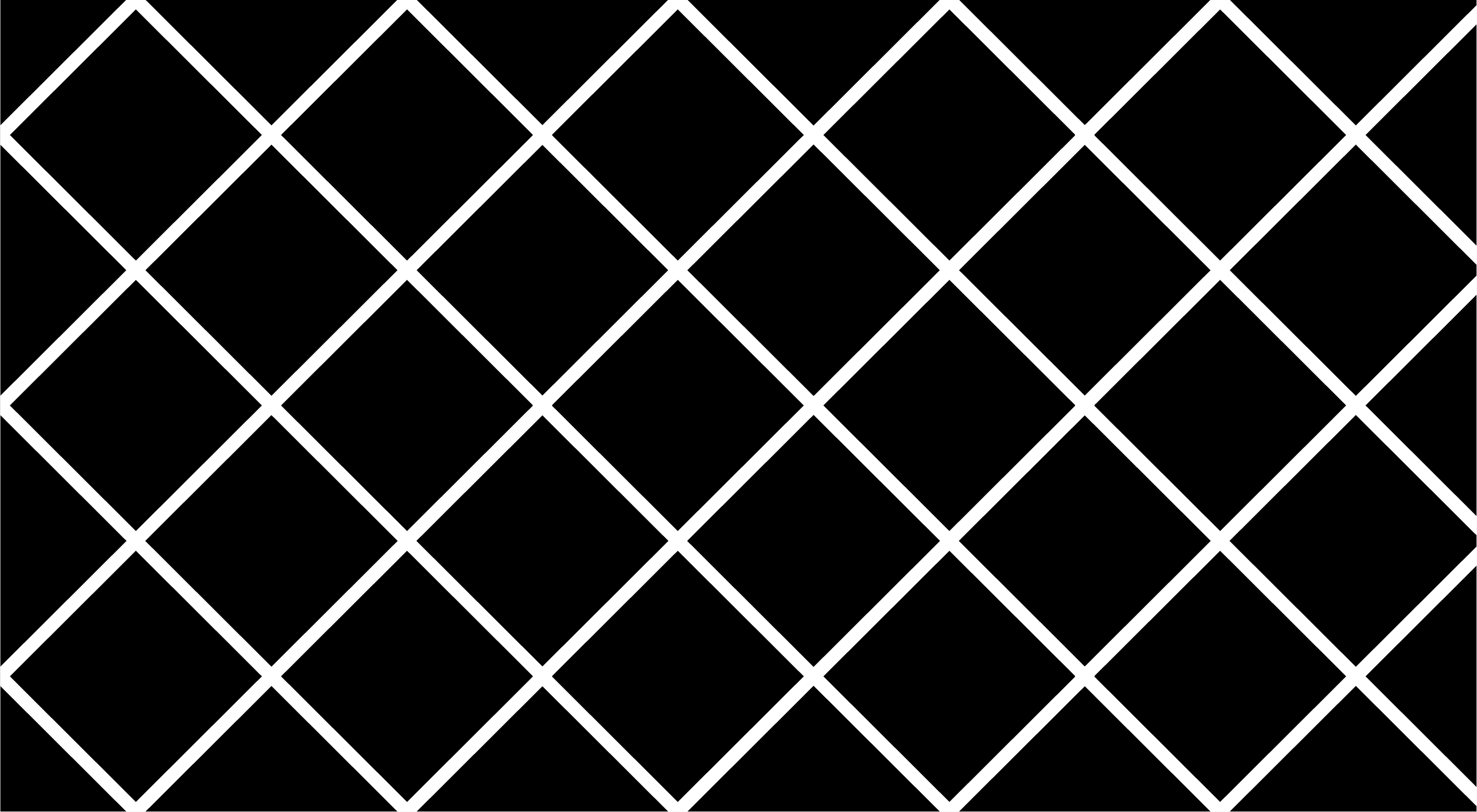 Modern geometric lines black vinyl rug - TenStickers