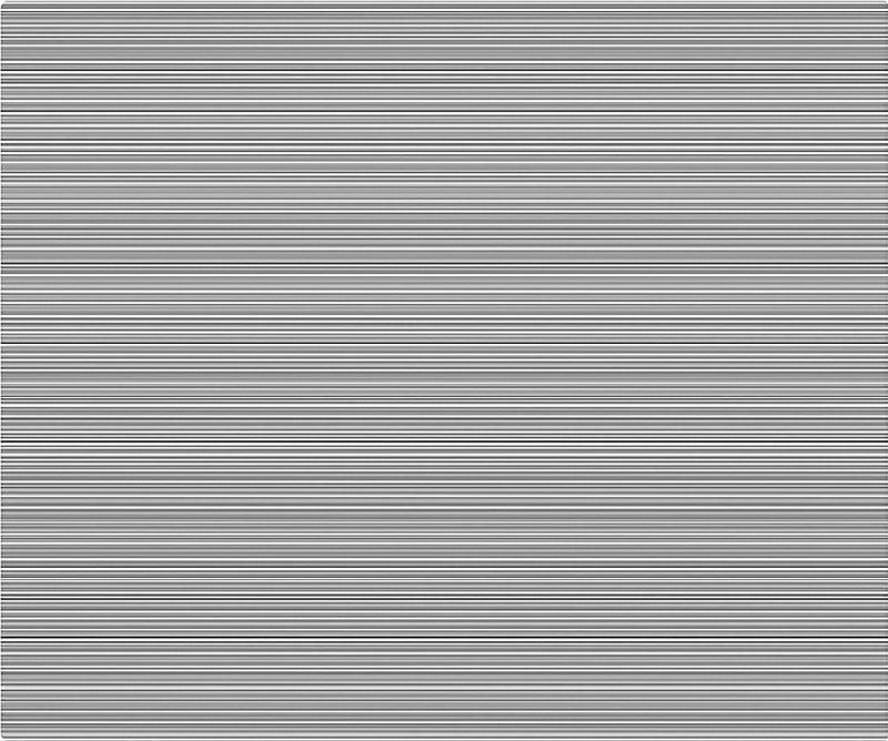 Gray thin striped  kitchen vinyl rug - TenStickers