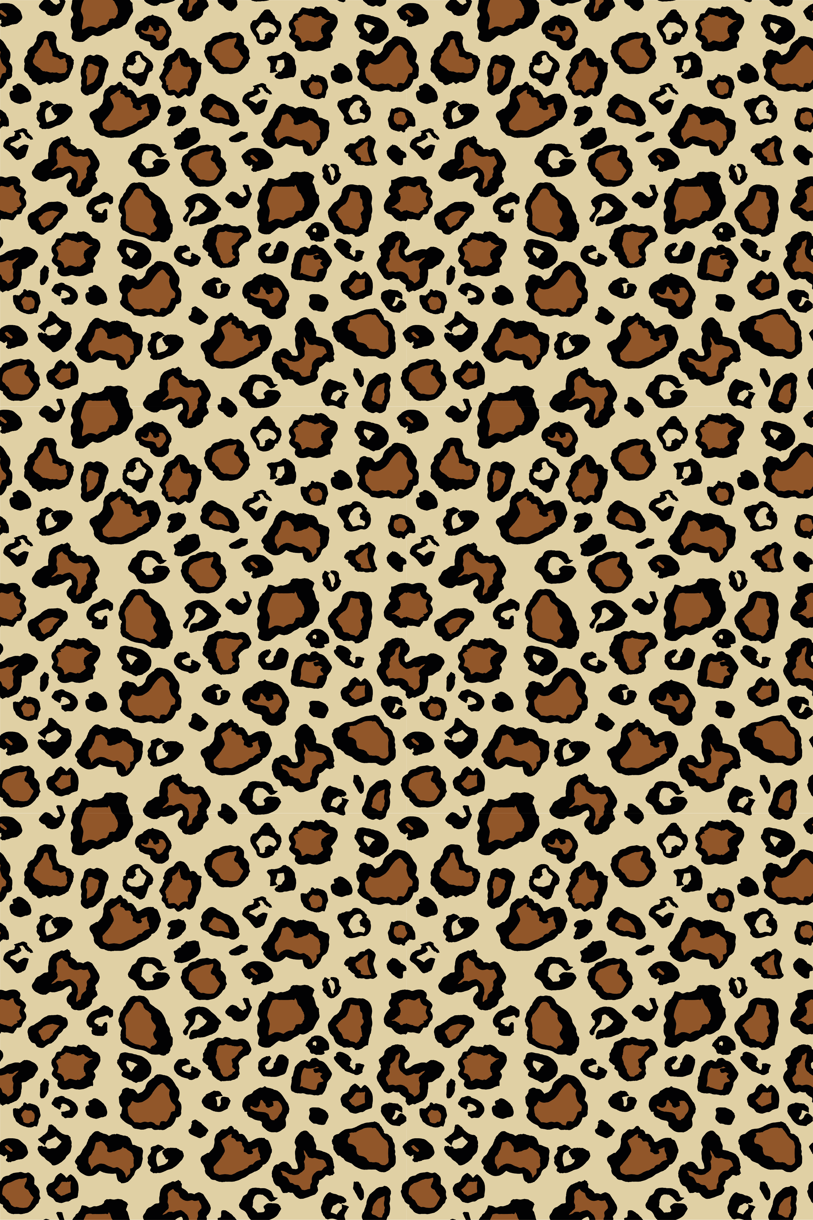 Classic leopard animal vinyl rug - TenStickers