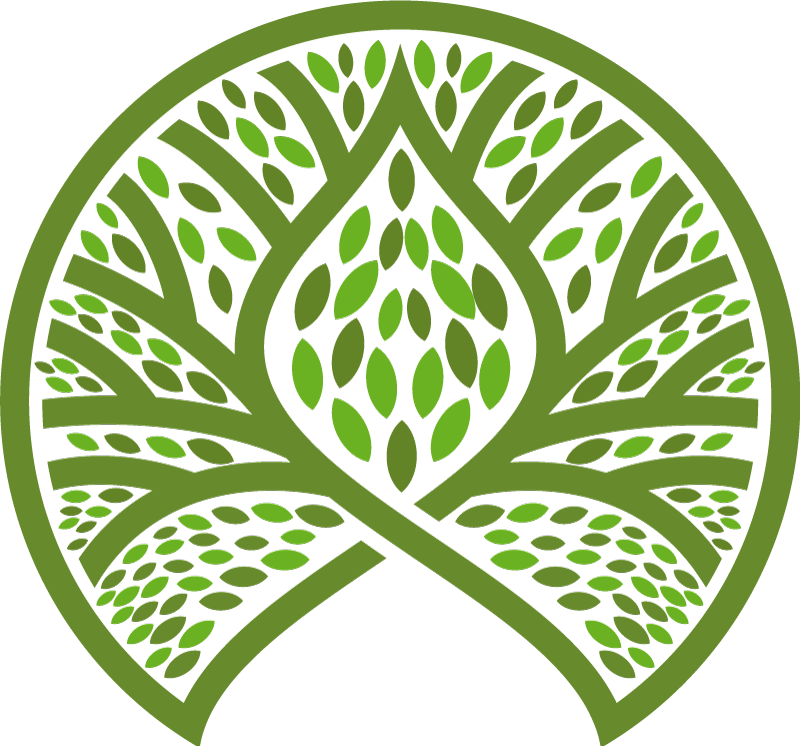 Flower vinyl rug leafy nature design - TenStickers