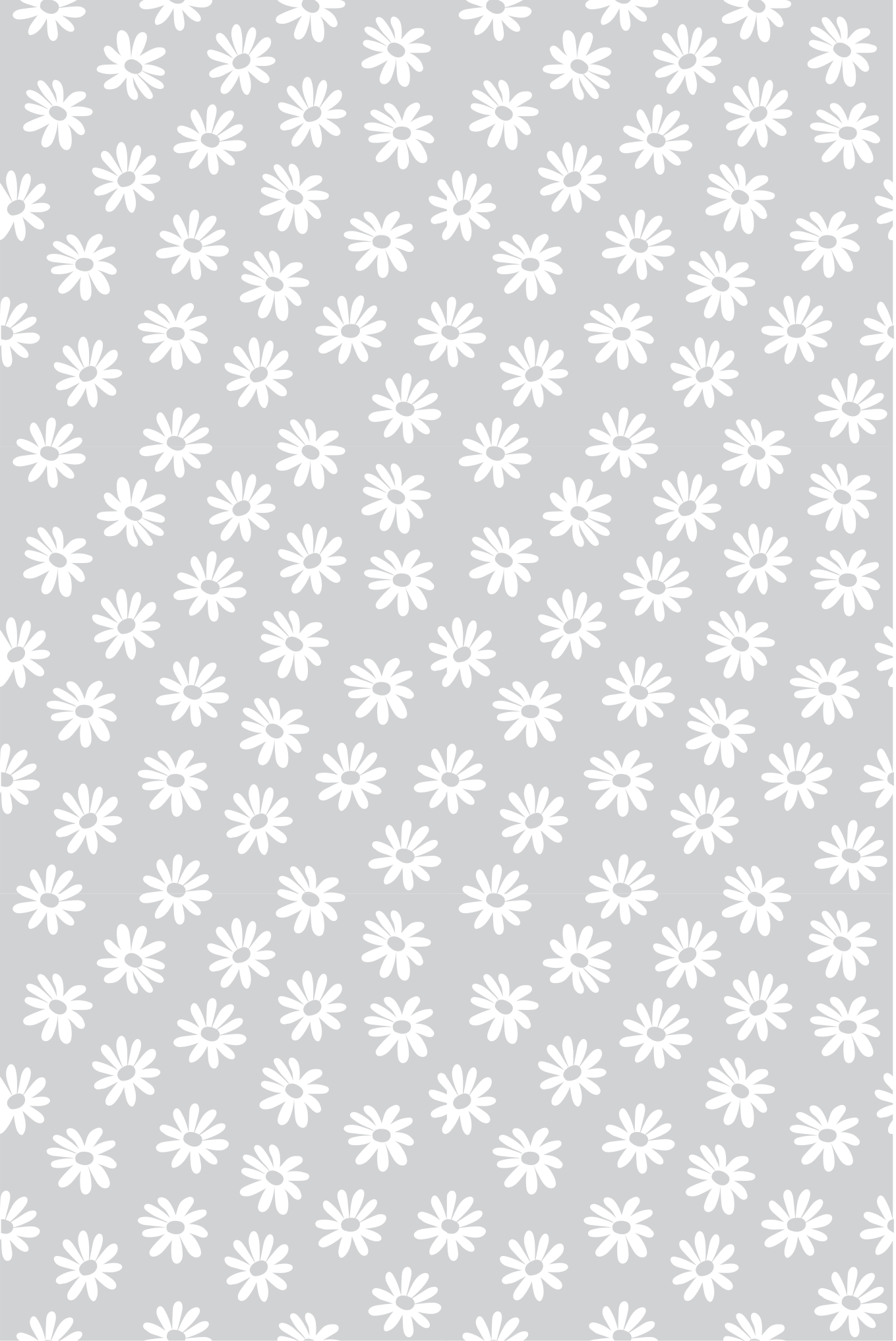 Flower vinyl rug floral window design - TenStickers
