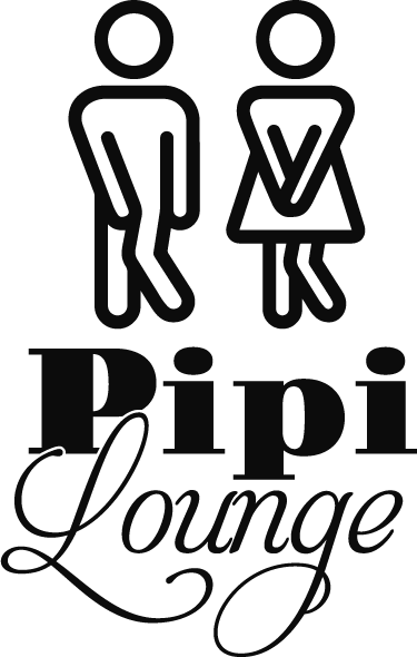 Pipi lounge bathroom vinyl rug - TenStickers