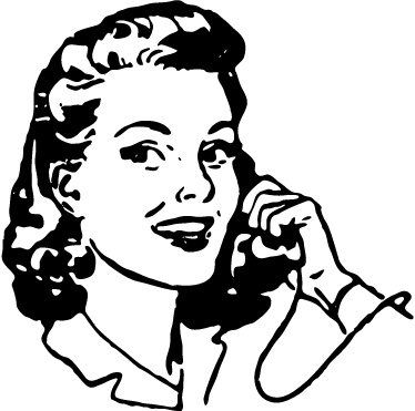 40's style woman bathroom vinyl rug - TenStickers