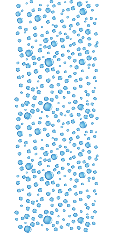 Bathroom vinyl rug water drops - TenStickers