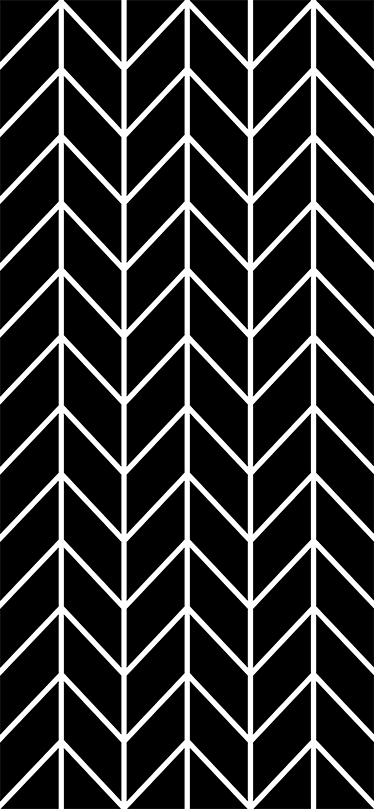 Bathroom vinyl rug with geometric arrows design - TenStickers