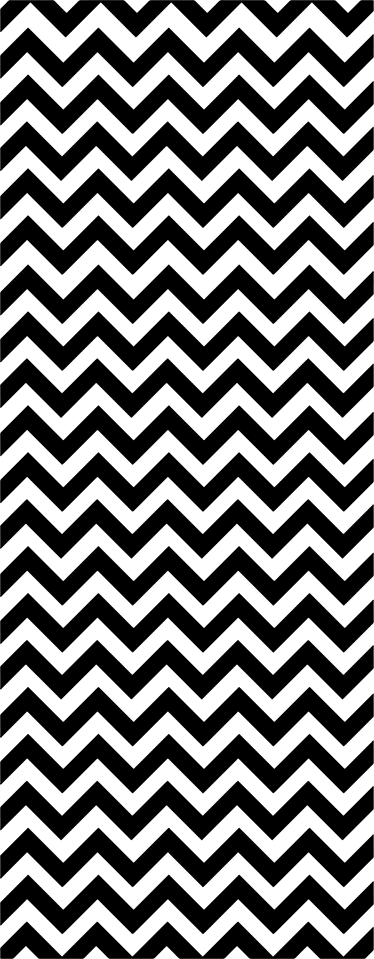 Bathroom vinyl rug with triangle patterns - TenStickers