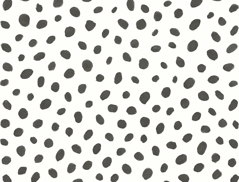 Animal print vinyl rug in classic dalmatian design - TenStickers