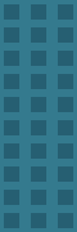 Geometric vinyl rug in blue square pattern - TenStickers