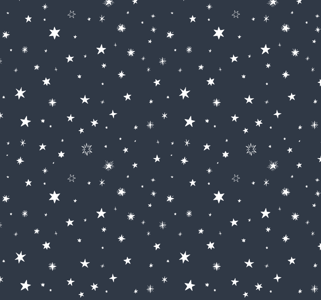 Night sky bedroom vinyl rug - TenStickers