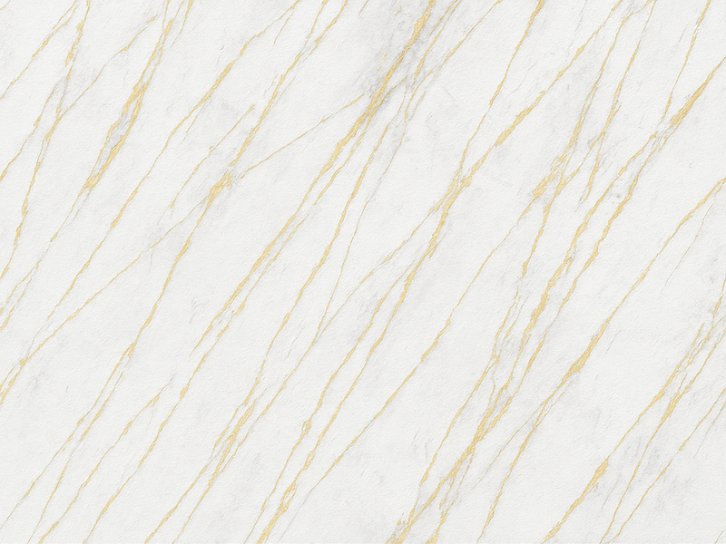 Grey marble with gold bedroom vinyl rug - TenStickers