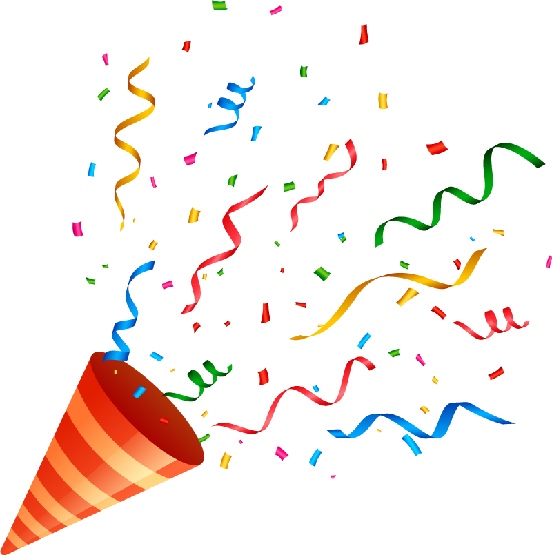 Geometric vinyl rug celebration confetti - TenStickers