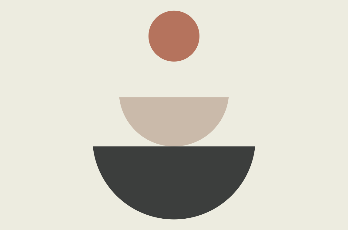 Geometric vinyl rug fountain abstract geometric design - TenStickers