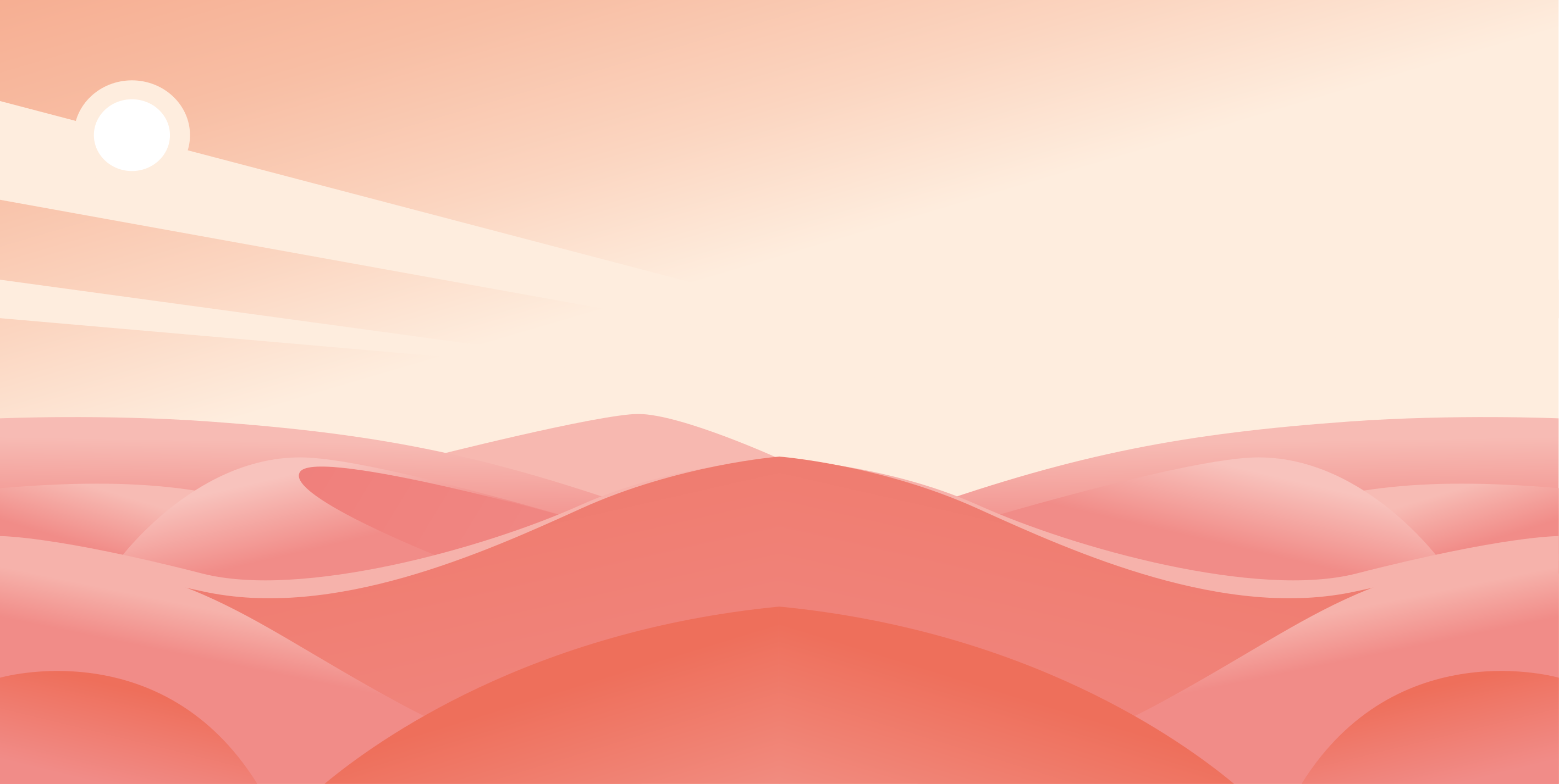 Geometric vinyl rug in pink desert design - TenStickers