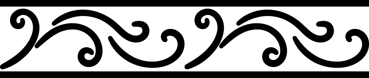 Bedroom vinyl rug with monocolor tribal borders - TenStickers