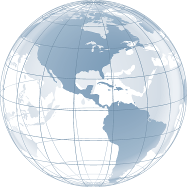 Bedroom vinyl rug blue america map - TenStickers