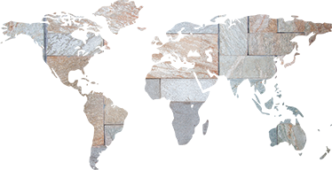 World map vinyl rug marble effect - TenStickers