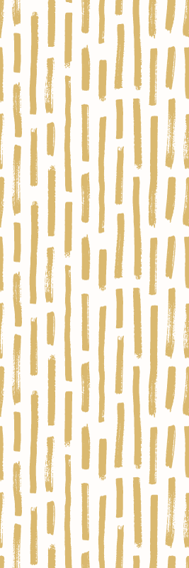 Bathroom vinyl rug with light brown brush strokes - TenStickers