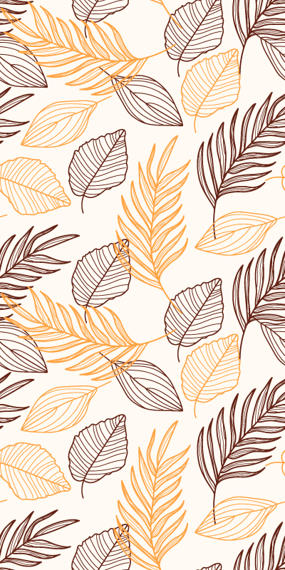 Bathroom vinyl rug with golden cereal design - TenStickers