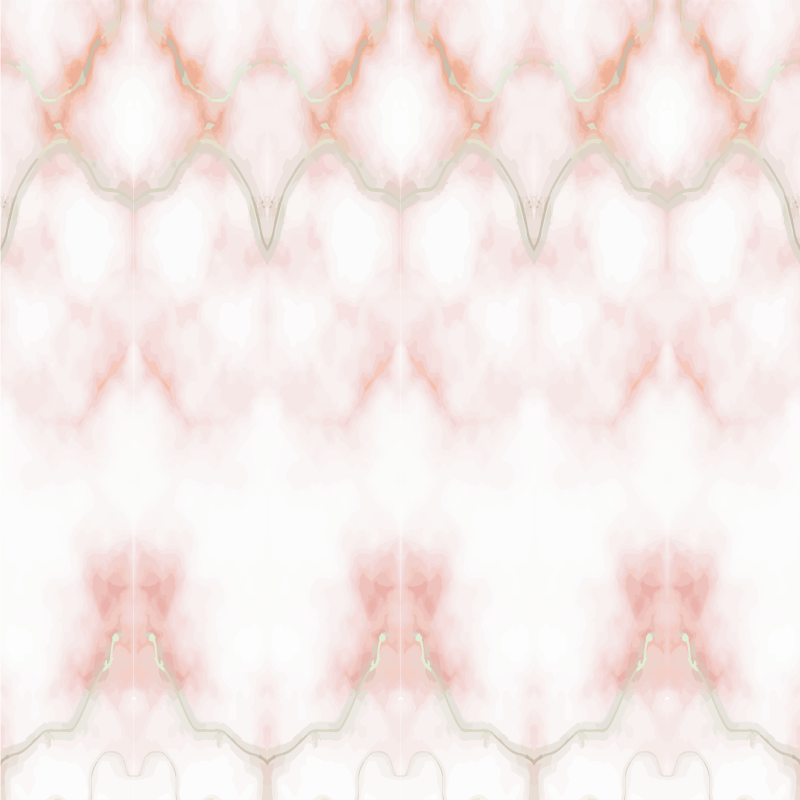 Bathroom vinyl rug in pink marble with yellow streaks - TenStickers