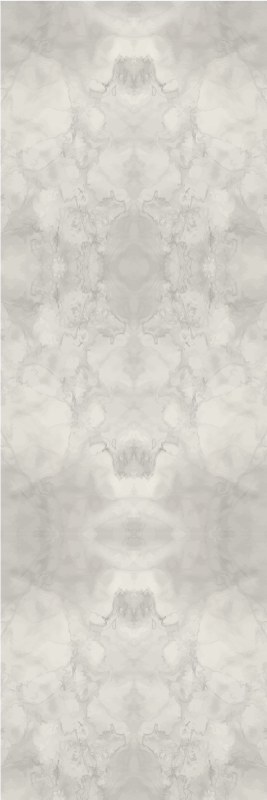 Gray marble textured bathroom vinyl rug - TenStickers