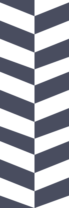 Bathroom vinyl rug in navy blue stripes pattern - TenStickers