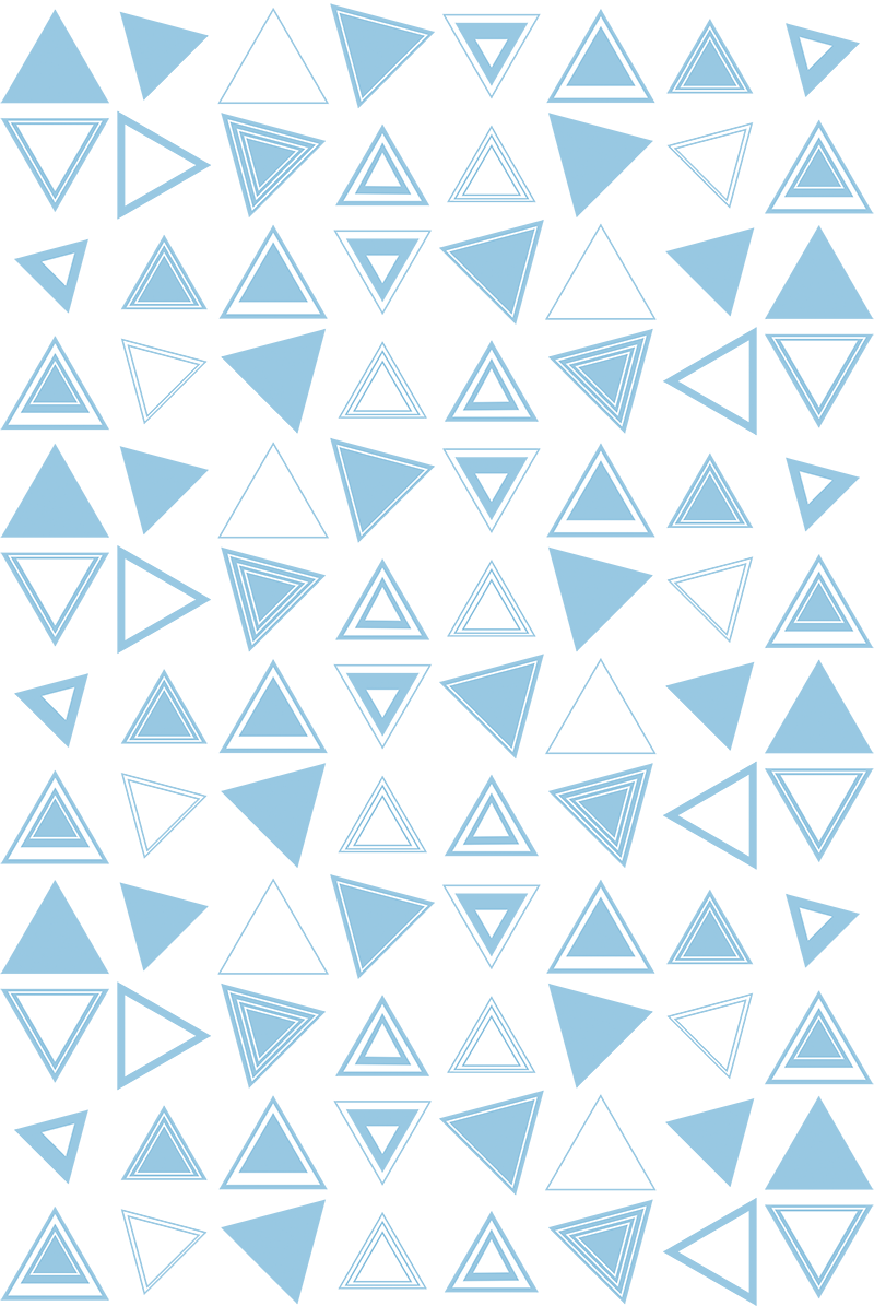 Bathroom vinyl rug triangle mosaic sticker - TenStickers