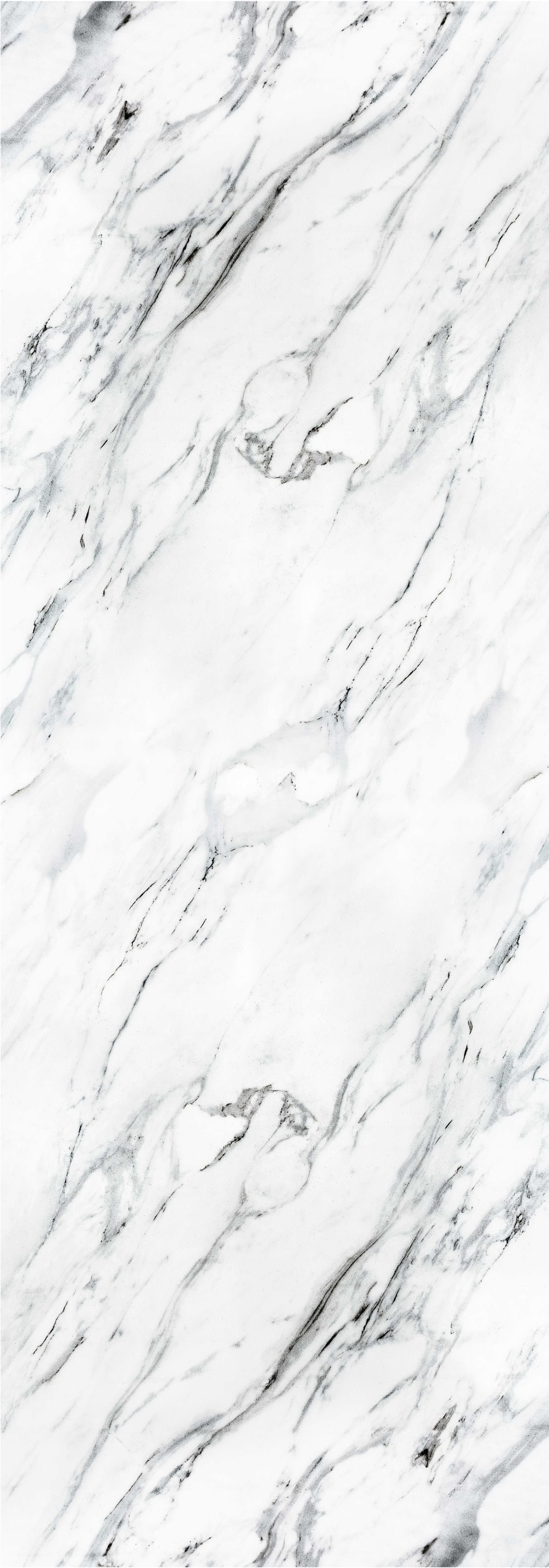 Kitchen vinyl rug white marble design - TenStickers