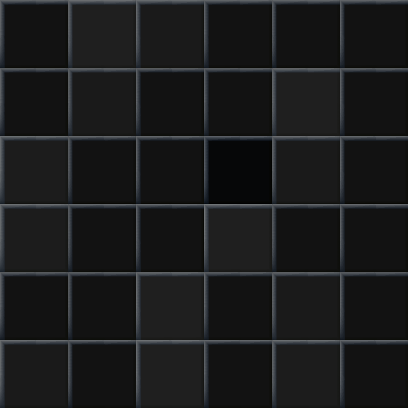 Kitchen vinyl rug black small tiles design - TenStickers