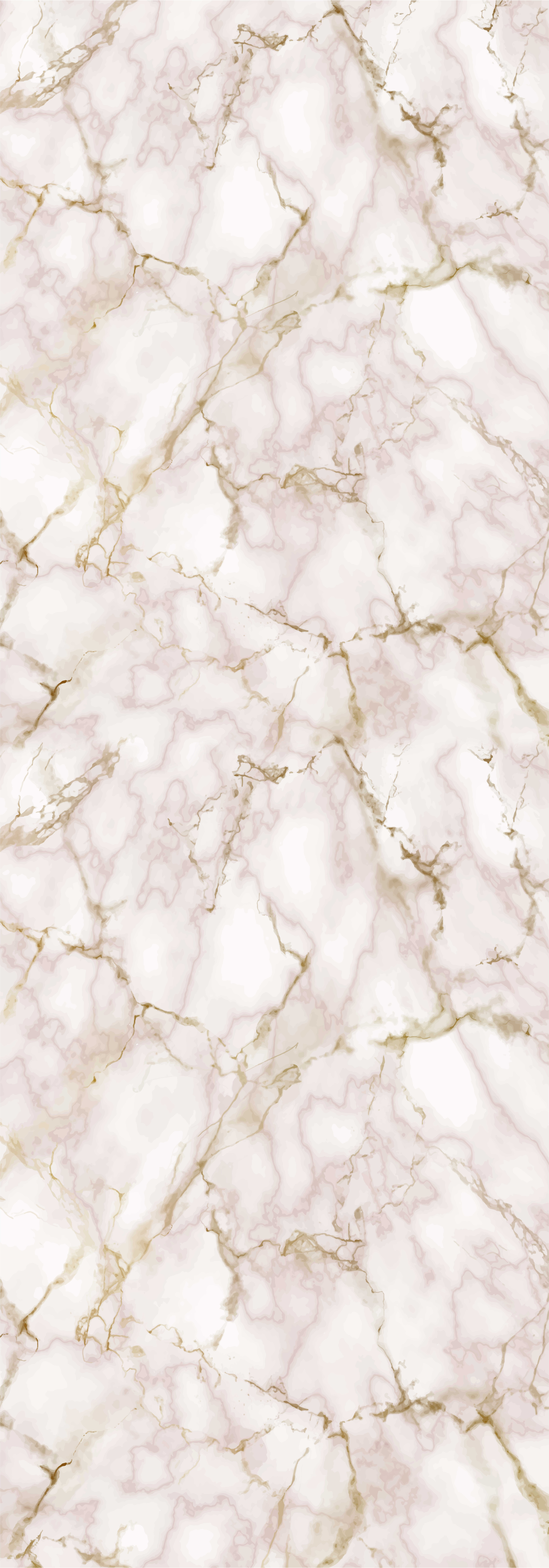Pink marble kitchen vinyl rug - TenStickers