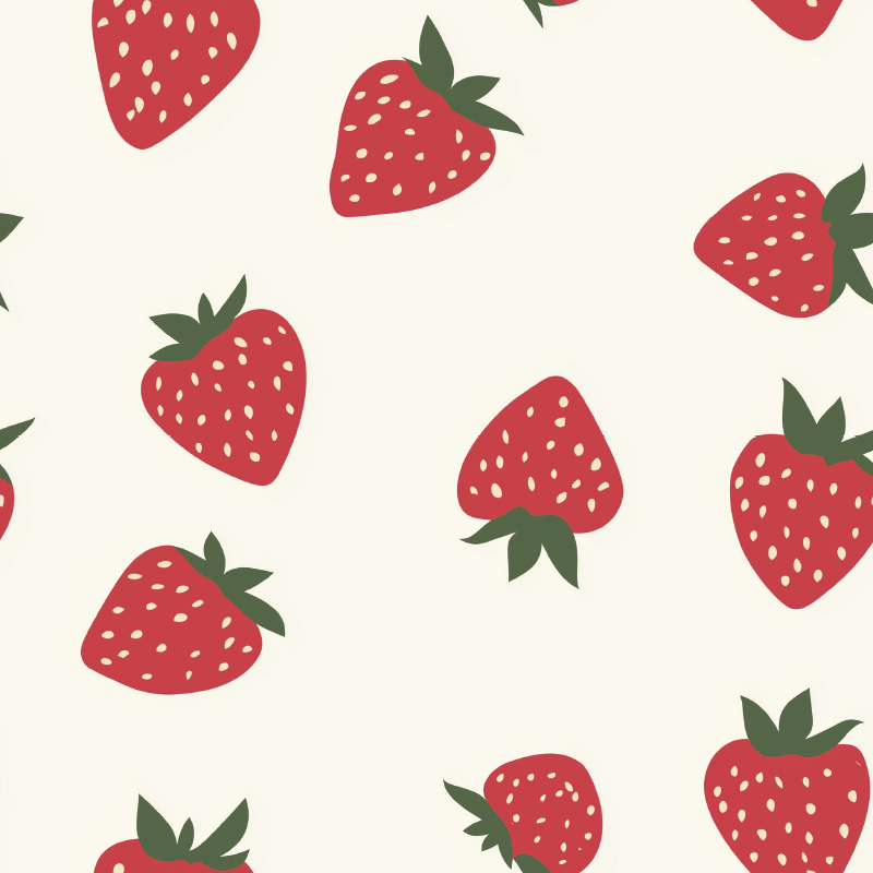 Cherry fruit design kitchen vinyl rug - TenStickers