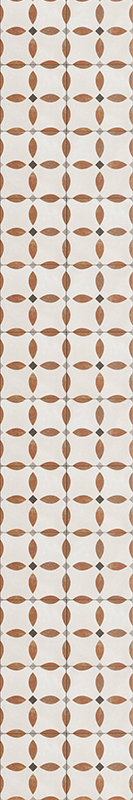 Kitchen vinyl rug with roman style tiles design - TenStickers