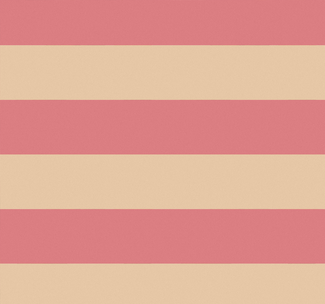 Kitchen vinyl rug with pink horizontal stripes - TenStickers