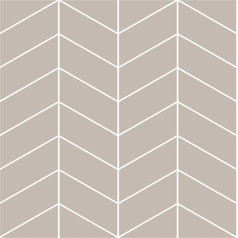 Kitchen vinyl rug scandinavian style beige and white - TenStickers