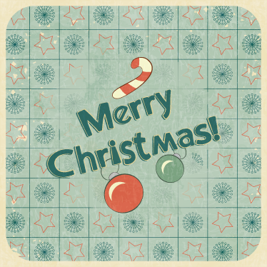 Bedroom vinyl rug merry christmas wall decor - TenStickers