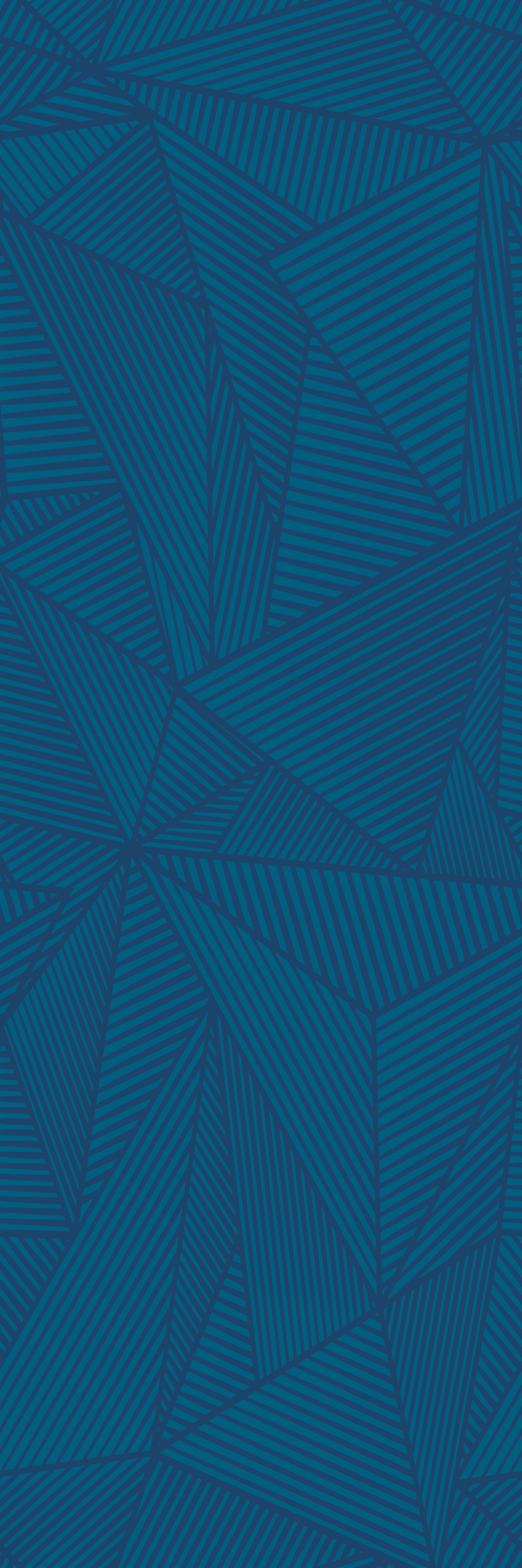 Office vinyl rug with blue geometric pattern - TenStickers