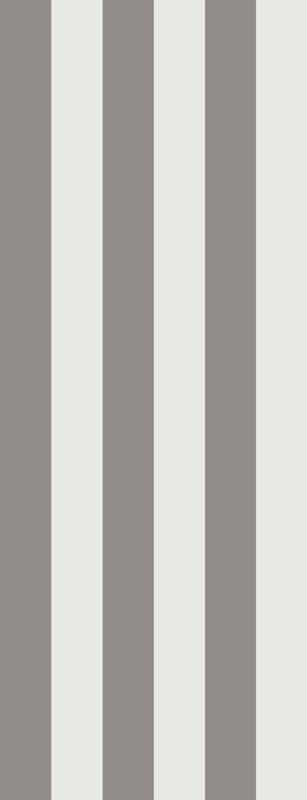 Bedroom vinyl rug in nordic gray striped design - TenStickers