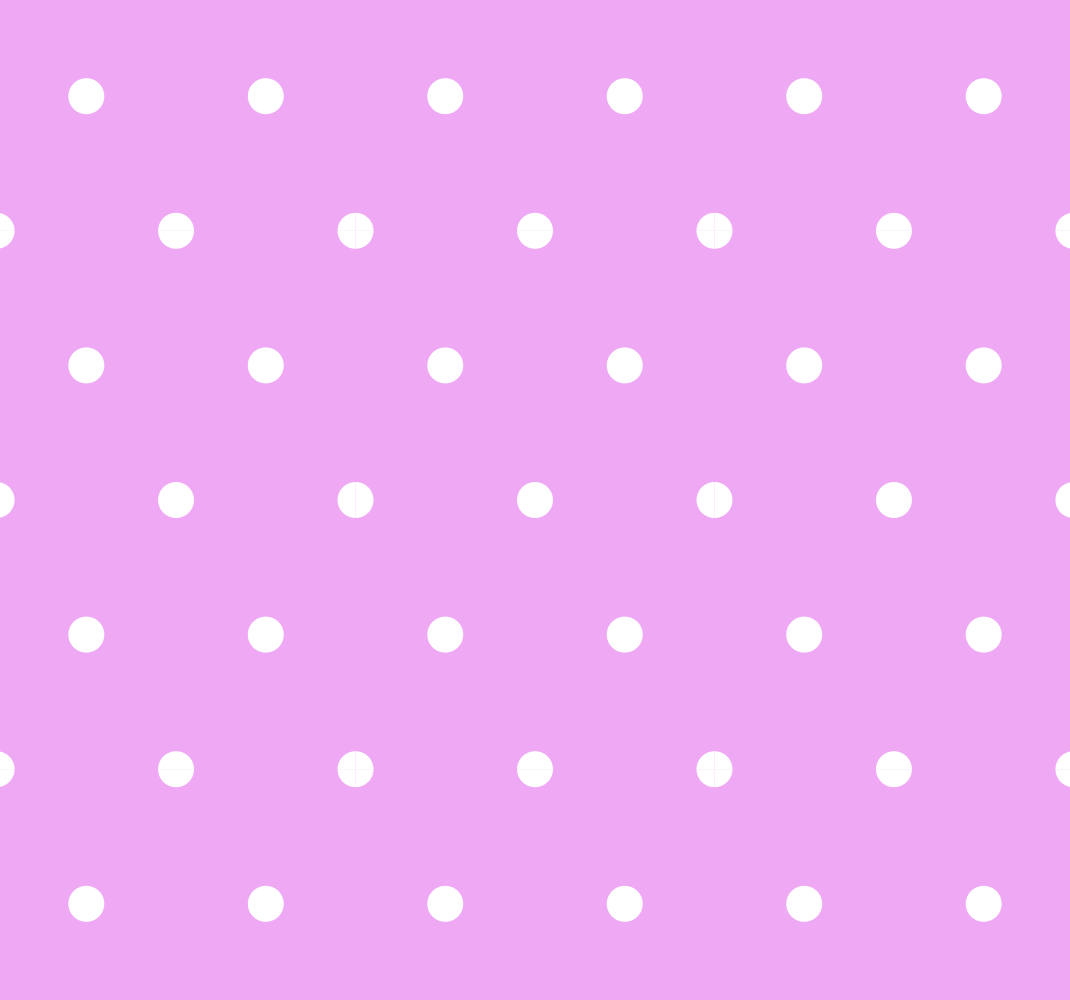 Bedroom vinyl rug with pink polka dots - TenStickers