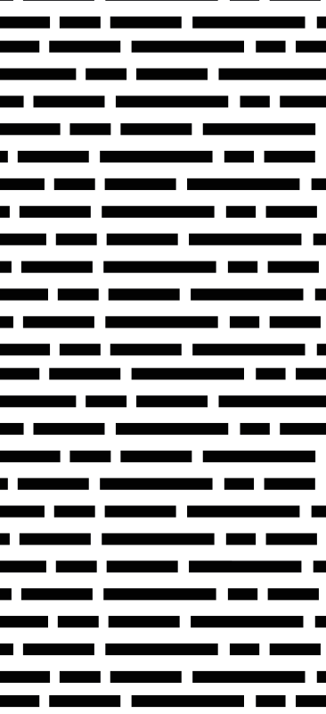 Bedroom vinyl rug in nordic black and white rectangles - TenStickers