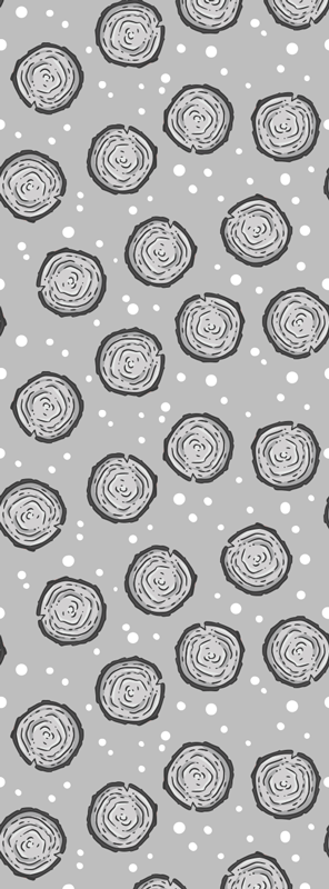 Nordic style alpine bedroom vinyl rug - TenStickers