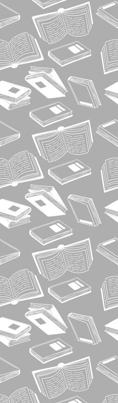 Bedroom vinyl rug nordic style grey design - TenStickers