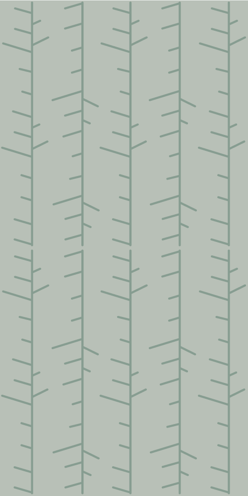Nordic vinyl rug in scandinavian mint green stripes - TenStickers