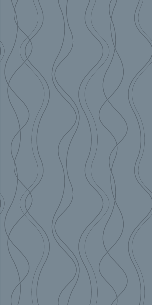 Nordic vinyl rug scandinavian blue art design - TenStickers