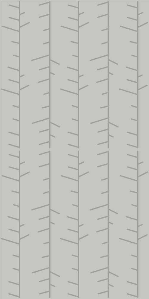 Nordic vinyl rug in scandinavian gray stripe design - TenStickers