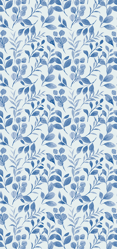 Faded leaves nature vinyl rug - TenStickers