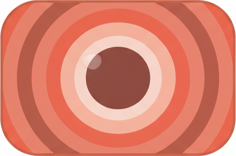 Modern vinyl rug rose earth - TenStickers