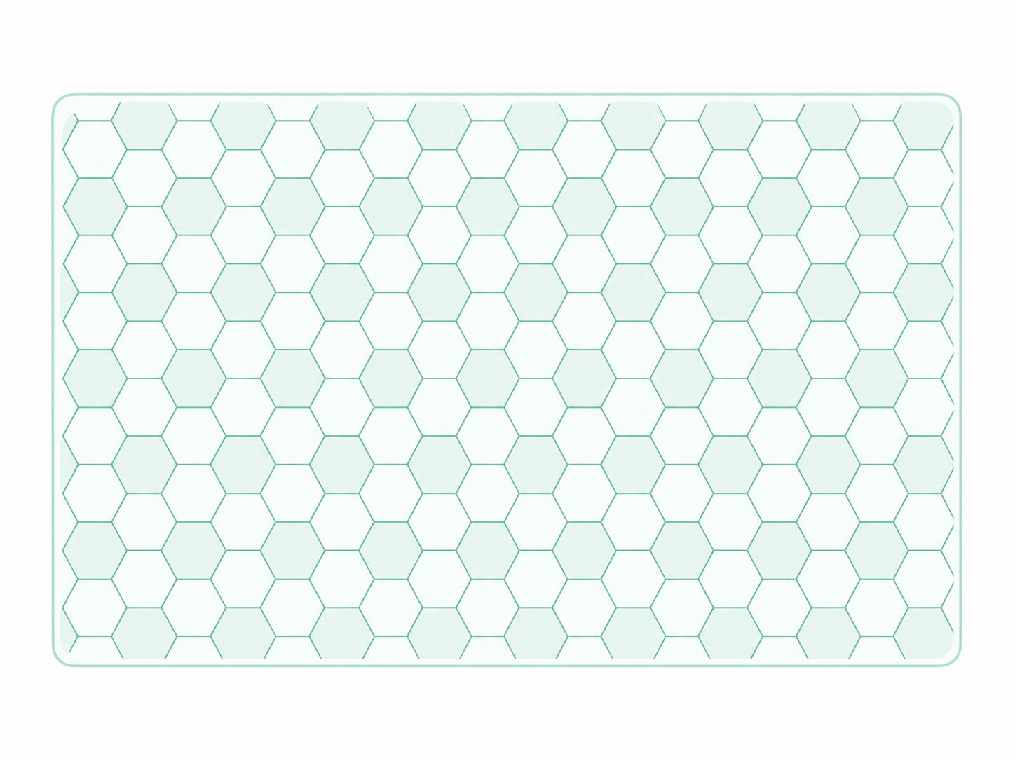 Mosaic vinyl rug in natural stone design - TenStickers