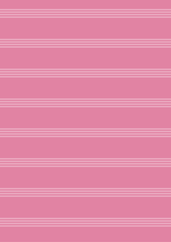 Modern vinyl rug in light pink stripes - TenStickers