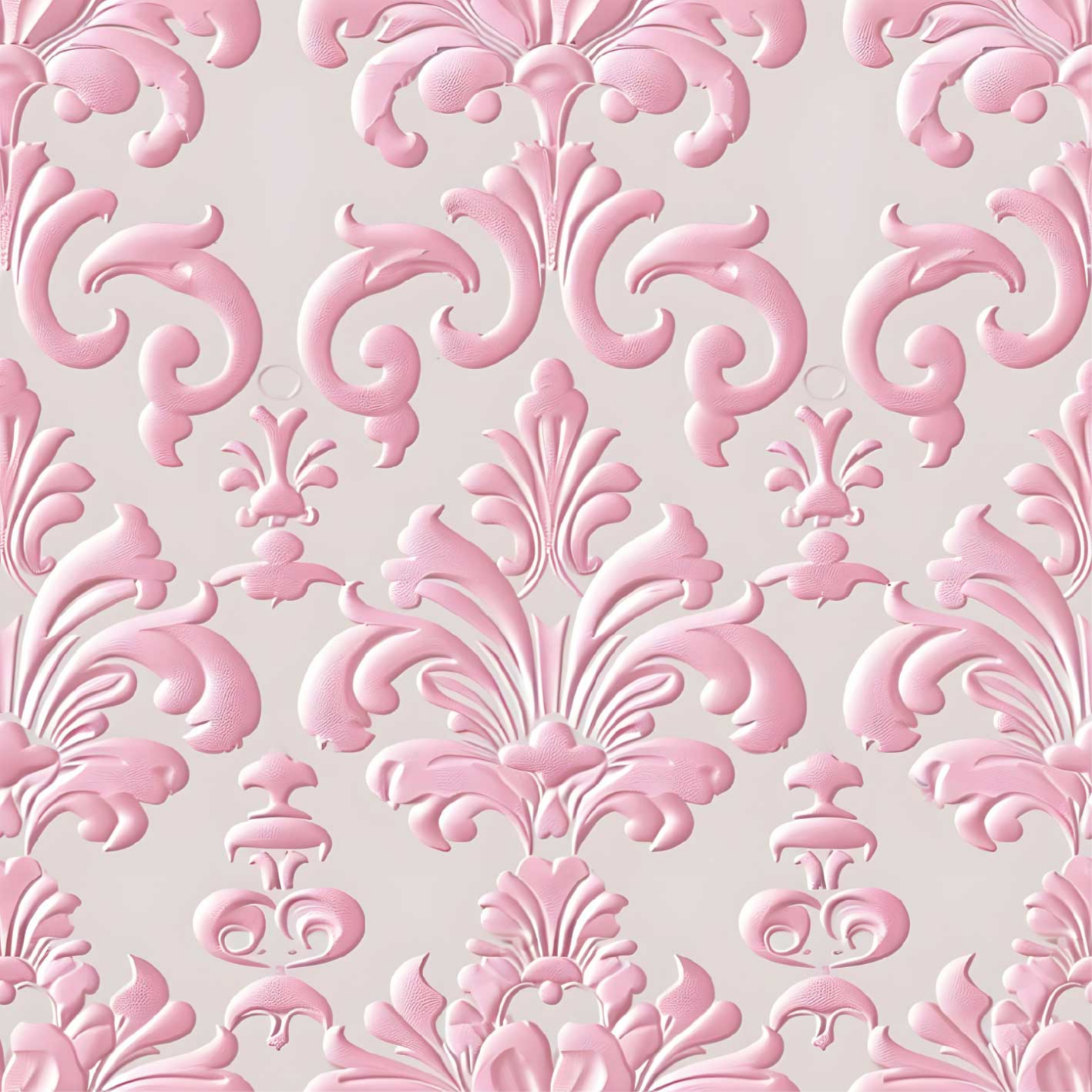 Vintage vinyl rug with pink design - TenStickers